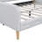 Upholstered Daybed With 4 Support Legs-1909335575