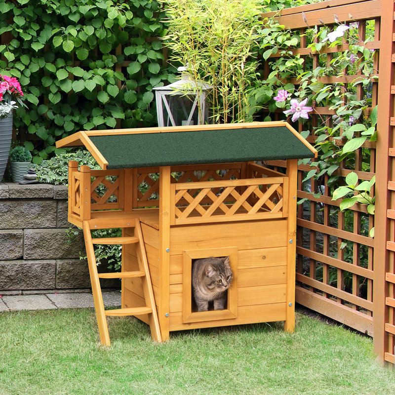 Portable Cat House, Natural