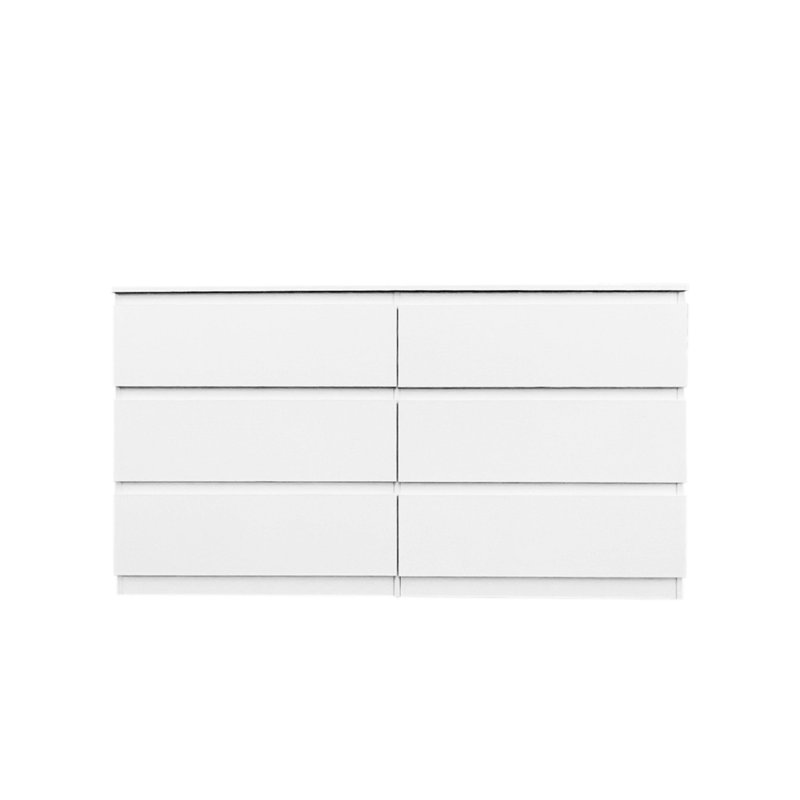 Commode double 6 tiroirs