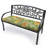 48" x 18" Outdoor Bench Cushion with Ties-1562460009