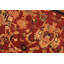 Tapis oriental brun et rouge en laine noué à la main 8 pi 4 po x 9 pi 9 po Bowdoin