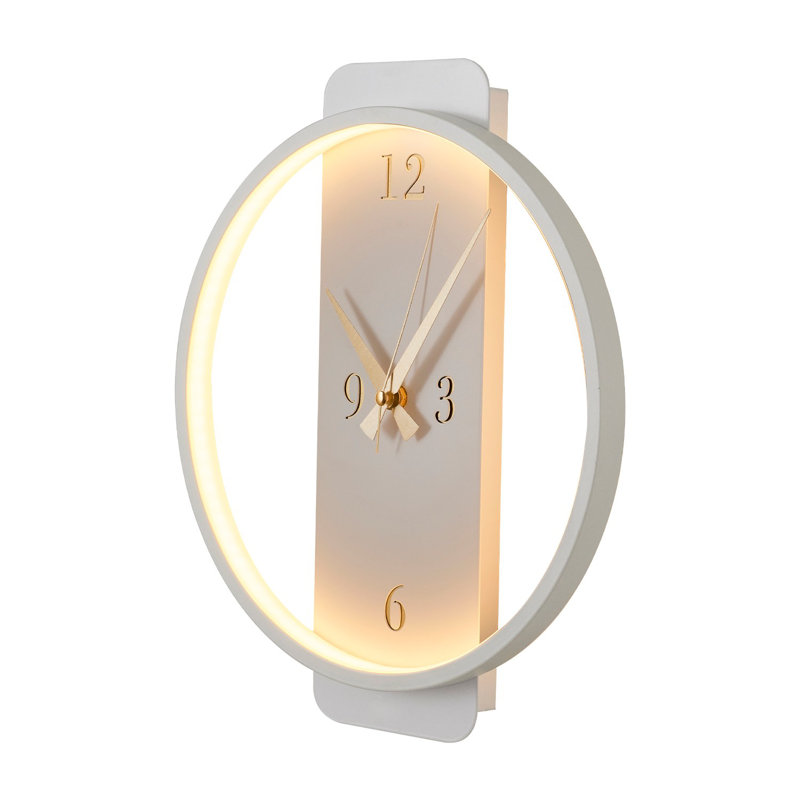 Horloge murale Aeiden, Blanc