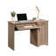 Bureau d'ordinateur, finition brune, bureau personnel