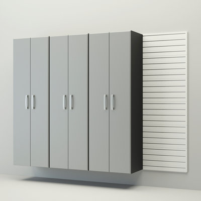 Deluxe 3 Piece Single Storage Cabinet ( 72'' H x 96'' W x 16.75'' D)