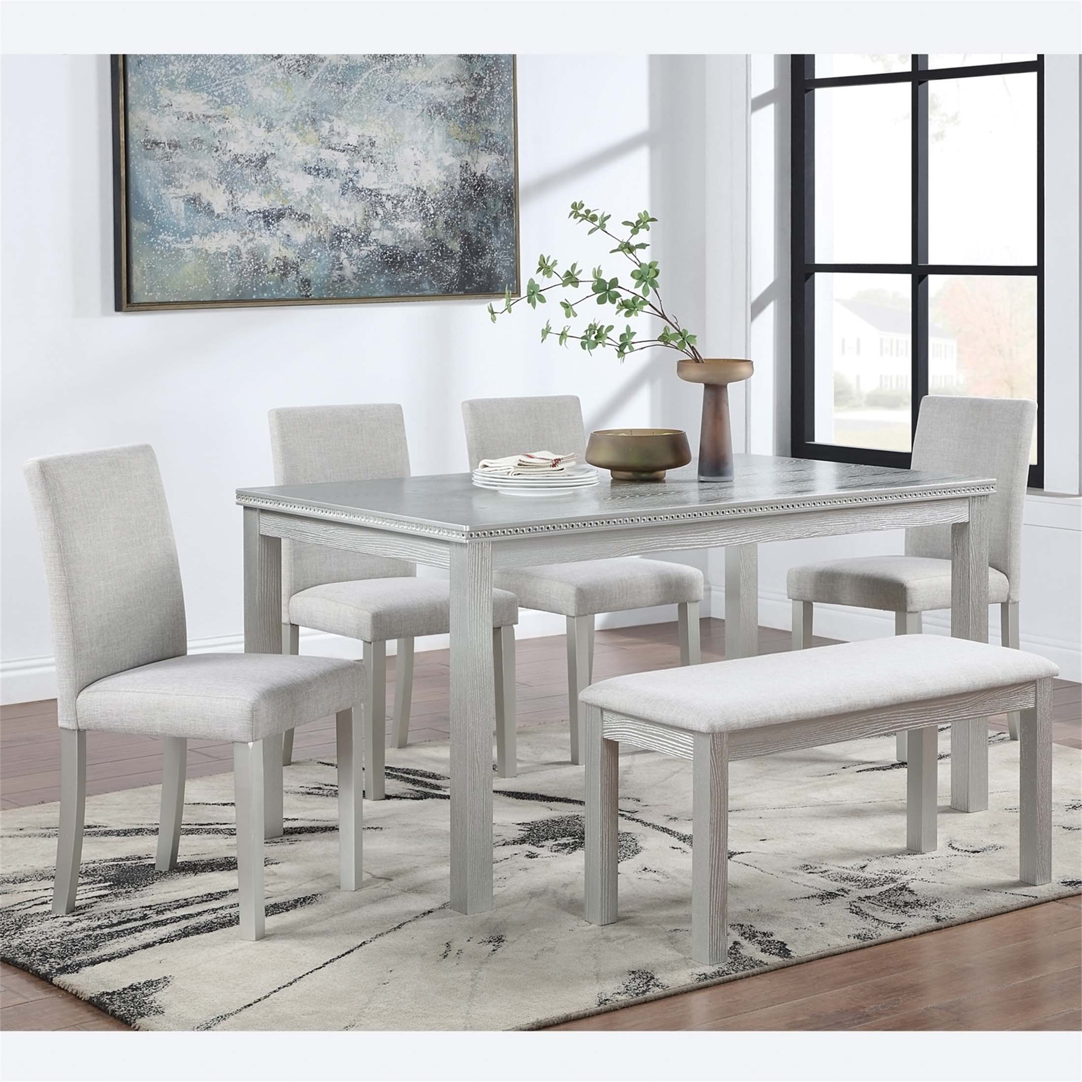 Gracie Oaks 6 Pieces Dining Table Sets Wayfair