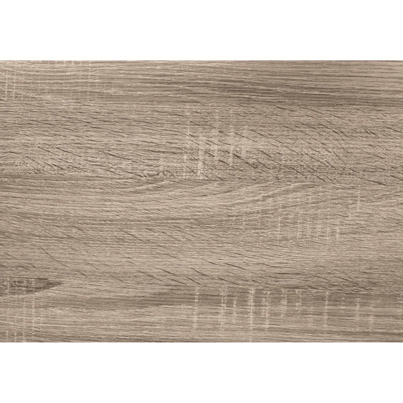 Table d'appoint carrée taupe foncé à 3 pieds torsadés - Design moderne, 2 étagères de rangement, élément de décoration intérieur central, support pour 3 plantes, style contemporain, à placer