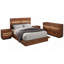Winston Smokey Walnut Queen 4-piece Bedroom Set-1233070580-1233070583