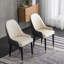 Chaises de salle à manger, fauteuils à dossier haut Modern-114192984-114192982