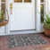 Machine Washable Indoor/Outdoor Cicel ACN1155 Black Rug