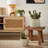 Withernsea Solid Wood Accent Stool