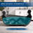 65'' Terrazzo Wavy Freestanding Solid Surface Outdoor Stone Concrete Soaking Bathtub-115115935