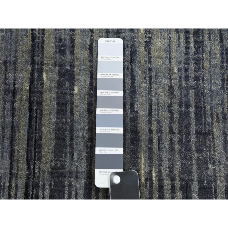 Tapis de couloir moderne en laine noué à la main 2 pi 6 po x 10 pi 2 po 9C04B6EB6E5D426EB70B4F9A1D3DCE7D