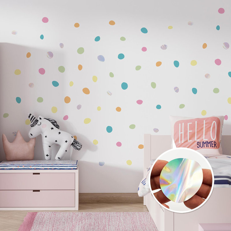 Abstract Non-Wall Damaging Wall Decal