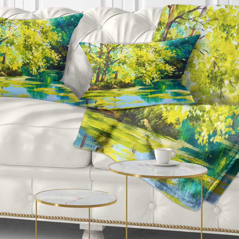 Coussin Blue Lake