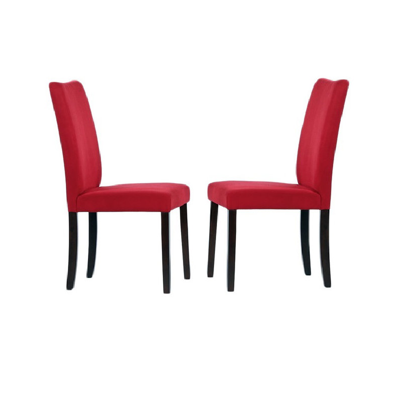 18'' H Dining Chair, Red