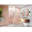 Illume 39.75 in. x 78 in. Fully Frameless Wall Hinge Shower Door-1663603816