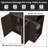 36" Bathroom Vanity with Solid Surface Top-54691638-54691645