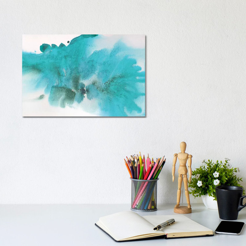 Coastal Abstract LVII by Irena Orlov - 1 Piece Wrapped Canvas Wall Art, 20.32 cm H x 30.48 cm W