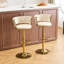 Tabouret de bar pivotant à hauteur réglable-480565742