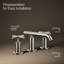 Purist Widespread Bathroom Sink Faucet with Low Cross Handles and Low Spout-6916143