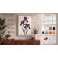 Irises in Violet Botanical - Wrapped Canvas-40885939-40885964