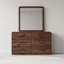 Commode et miroir Hollinaze