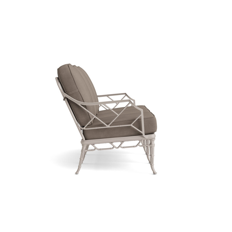 Calcutta Outdoor 3 - Seat Patio Sofa, Fusion Clay, Dove