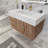 Richey 35.4'' Single Bathroom Vanity with Plastic Top-1406492169-1402513249