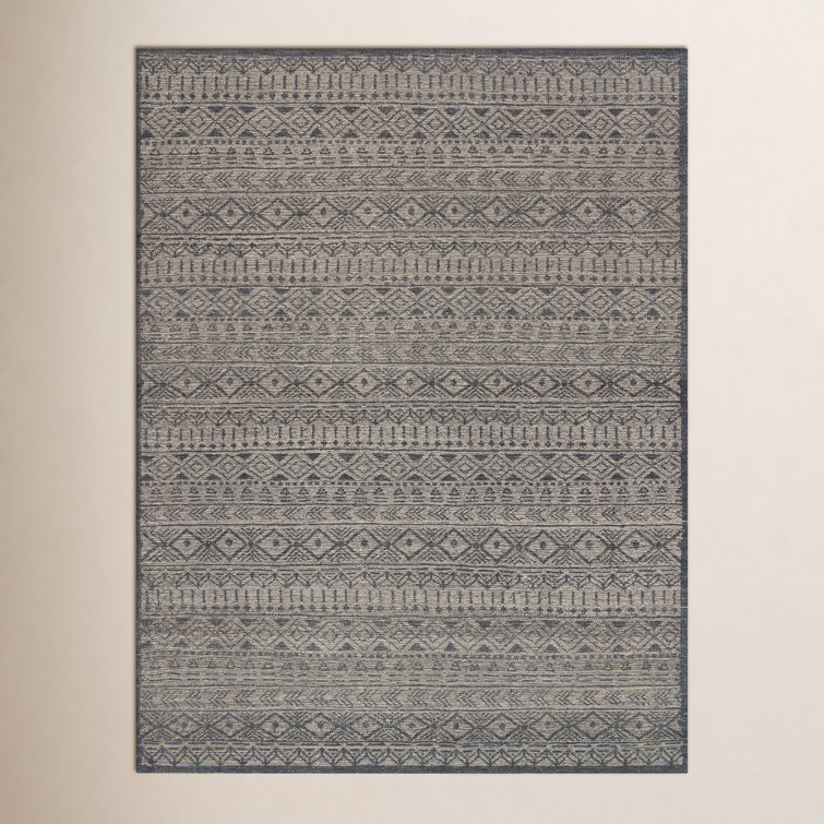 Hansel Wool Geometric Indoor Rug