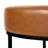 31.5'' Round Upholstered Ottoman with Storage Iron Frame-1053758103