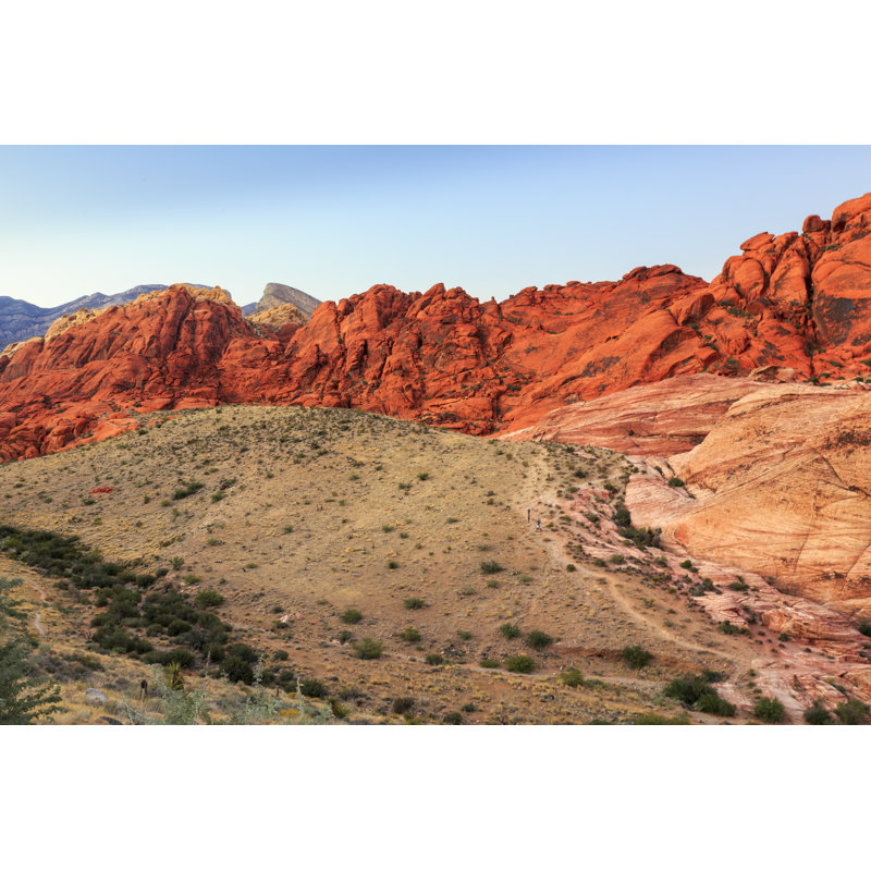 Red Rock Canyon, Nevada - Photographie sur toile tendue, H 20 po x l 30 po