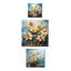 Grande horloge verticale Ericanthony - Daffodils