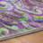 Premium Machine Washable Dream Shag ADS193 Mosaic Waves Rug-1972424404-1972424403