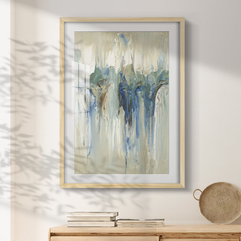«Melting I», reproduction encadrée, Naturel, H 28,5 po x l 20,5 po