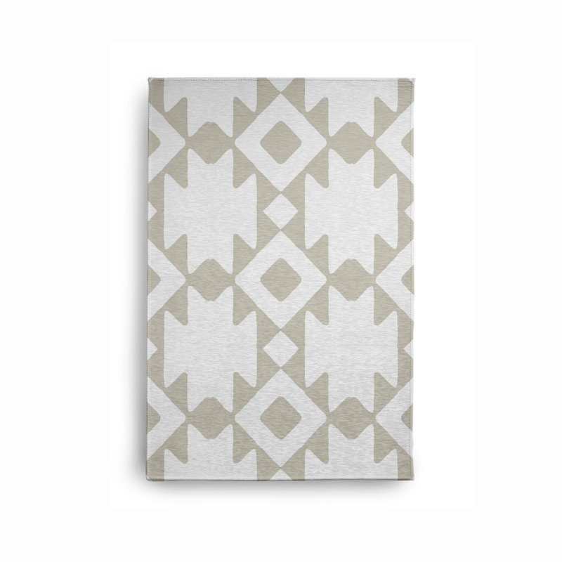 Chenille Geometric Indoor Rug, Rectangle 2' x 3'
