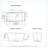 59.06'' x 29.53'' Freestanding Soaking Acrylic Bathtub