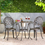Chestnut Street 3-Piece Outdoor Bistro Set