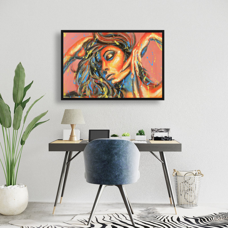 " Dance The Colours ", 24" H x 36" W