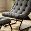 Chaise longue d'extérieur avec repose-pieds pour patio-129239801