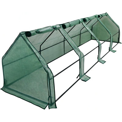 Apex Cloche Plant Protector with Vent Windows Cold Weather Growing Frame x1
