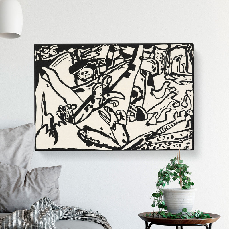 Composition Vol.2 by Wassily Kandinsky - Wrapped Canvas, 40cm H x 60cm W x 3cm D