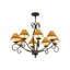 Lustre classique 8 lumières ombrées Grissom
