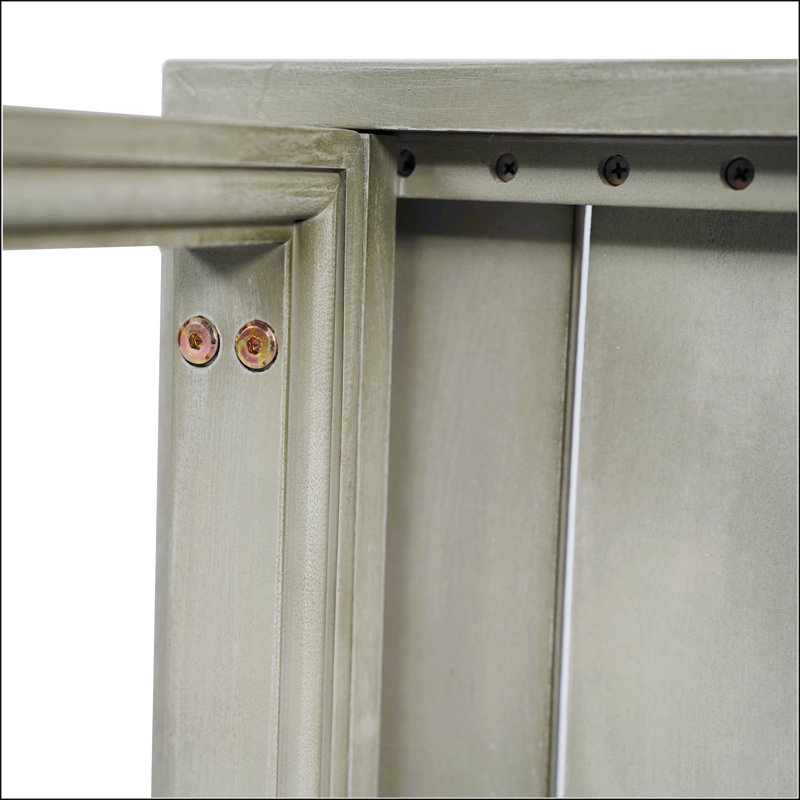 Table basse Westchester, Gris clair / gris