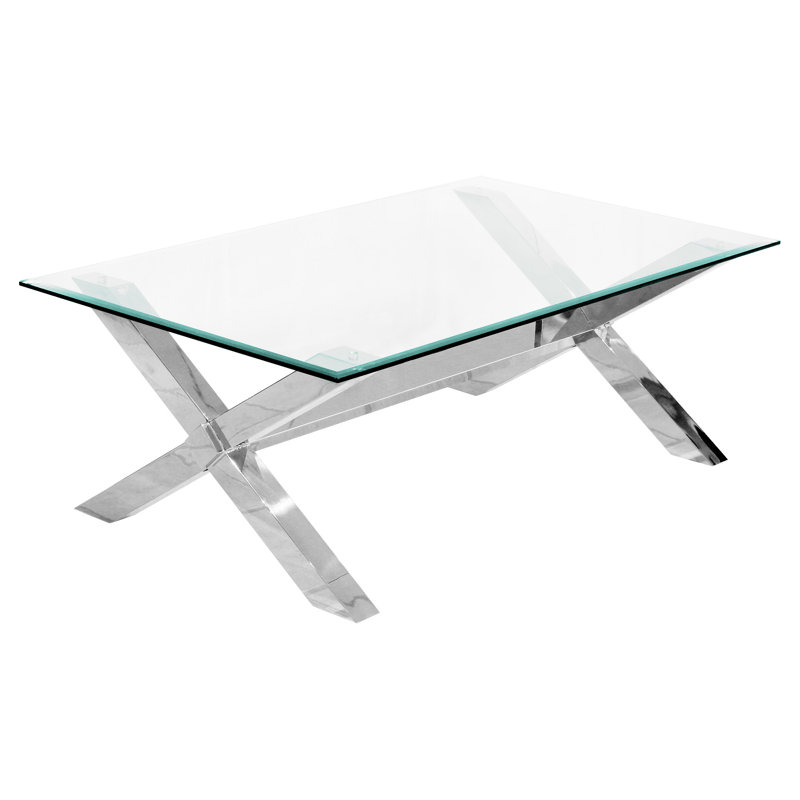 Cross Legs Coffee Table