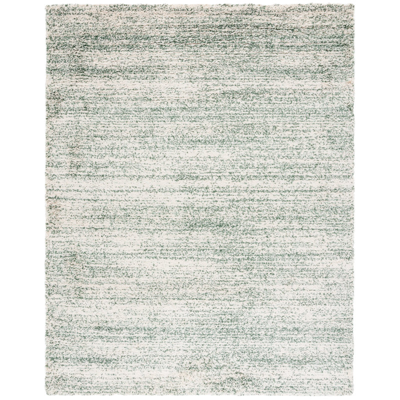 Tapis ivoire Jon-Paul, Rectangulaire 8 pi x 10 pi, Ivory/Green