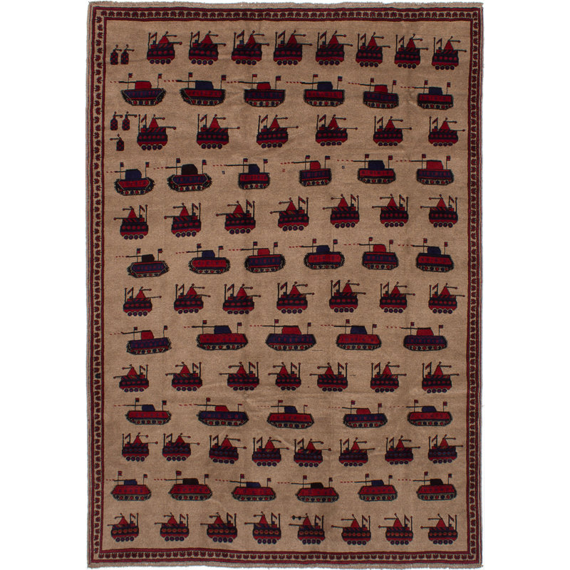 Horsforth One-of-a-Kind 6'10" X 9'5" 2010s Wool Area Rug in