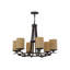 Burgoyne 6 - Light Chandelier