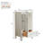 Zecharia Fully Assembled 18'' Freestanding Single Bathroom Vanity with Ceramic Sink Top,No Assembly Required-1963802157