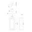 Mondrian 1 - Light LED Flush Mount-64112986-64112987