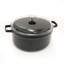 BergHOFF GEM 5Pc Non-Stick Cast Aluminum Cookware Set with Grill Pan, Saute Pan, and Stockpot